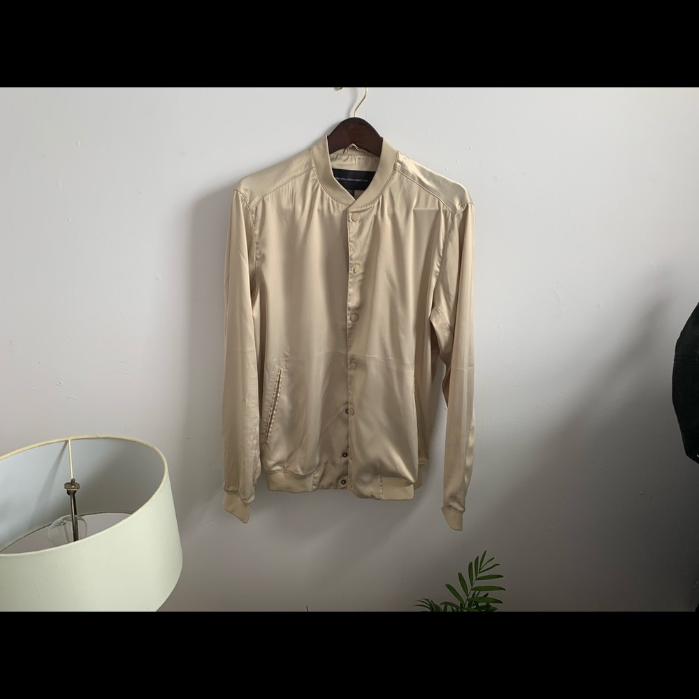 Satin bomber jacket